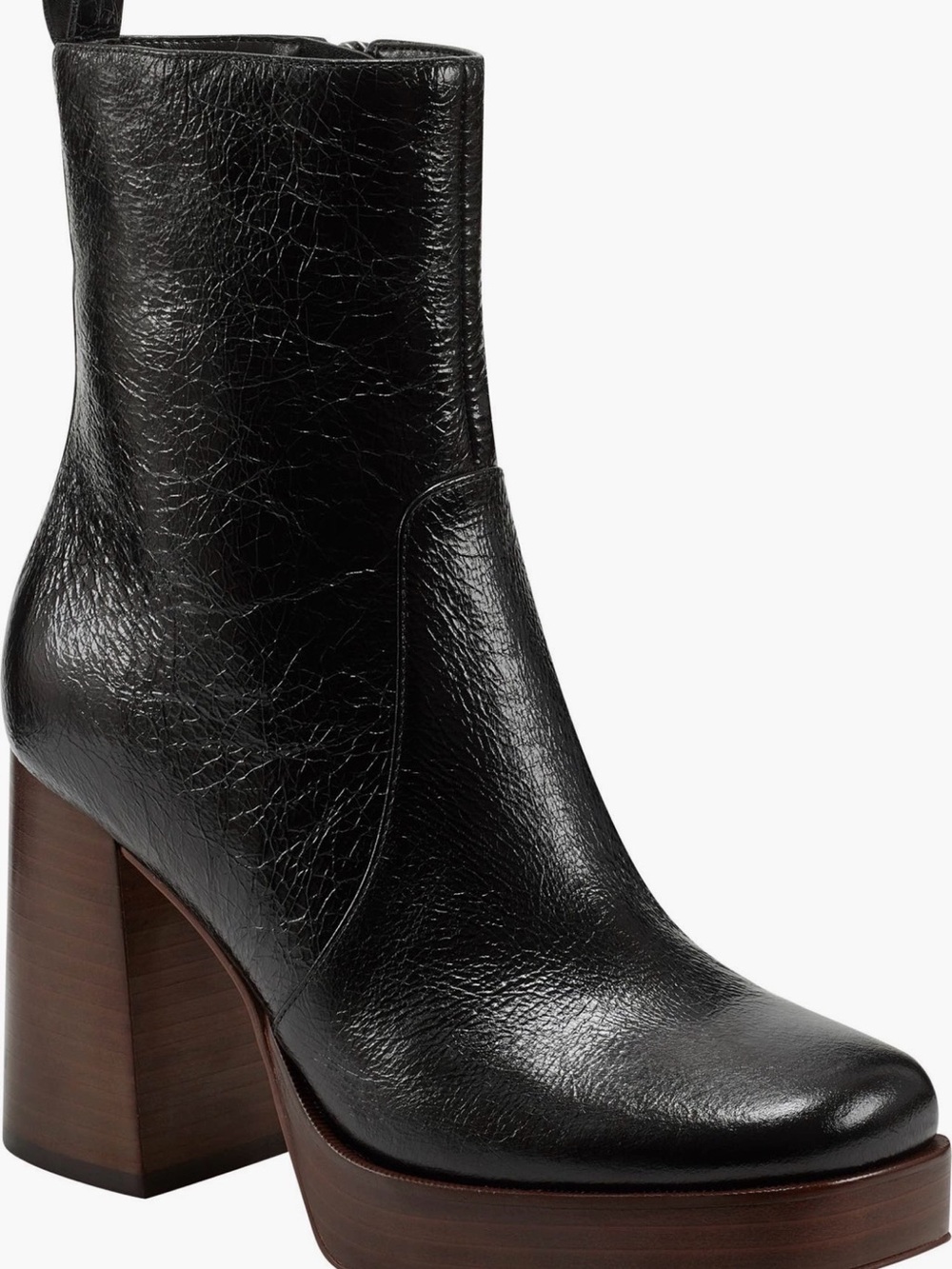 Marc Fisher Marysa Block Heel Platform Bootie - New
